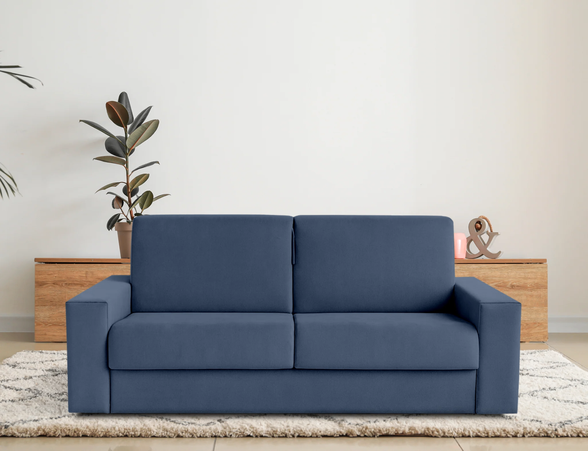 Divano letto Sofa Italia colore Ocean